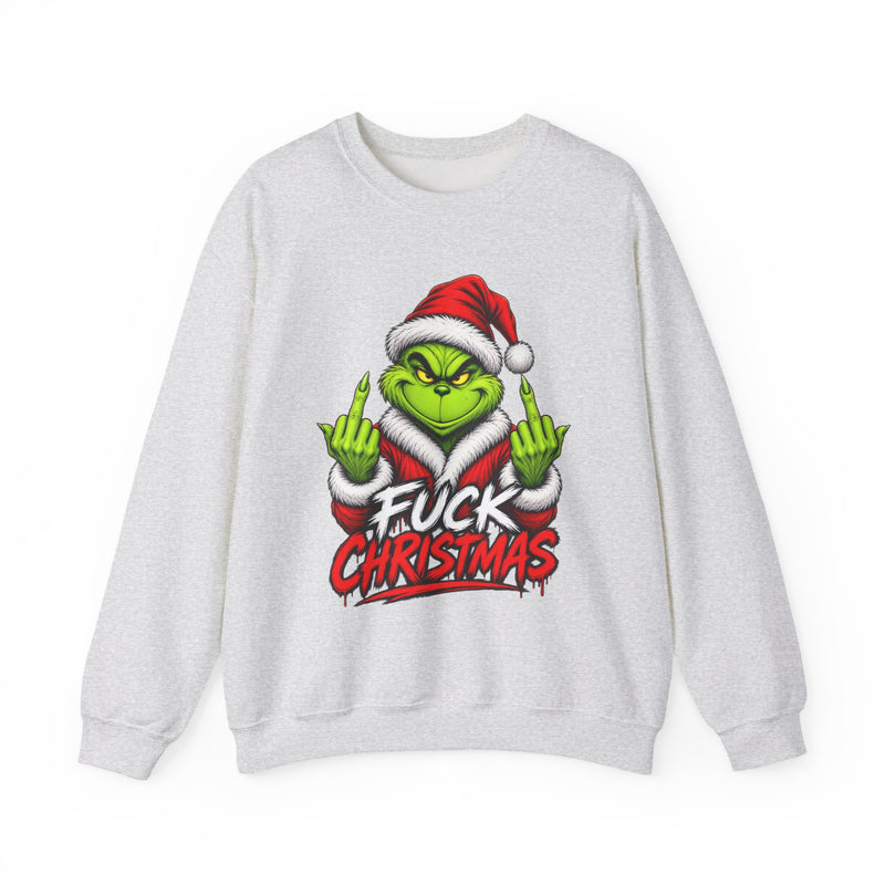 Grinch Fuck Christmas-Anti-Christmas Sweatshirt