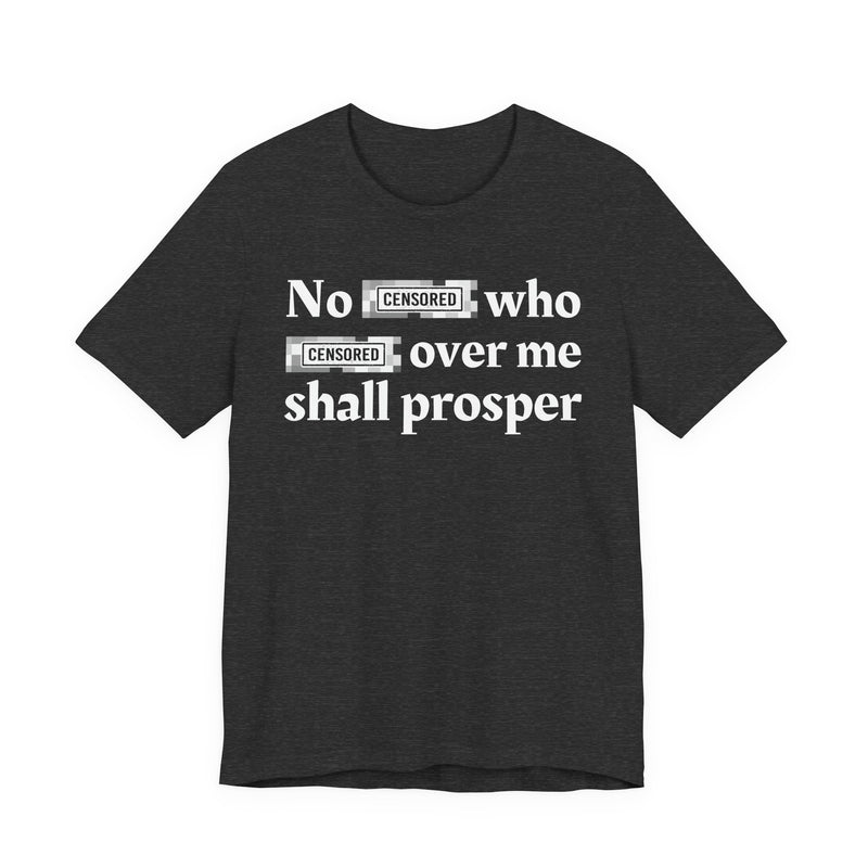No Bitch Who Fucked Over Me Shall Prosper — T-Shirt
