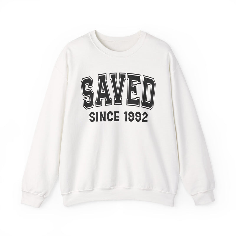 Saved Personalization Sweatshirt — Add Your Special "Since Date"