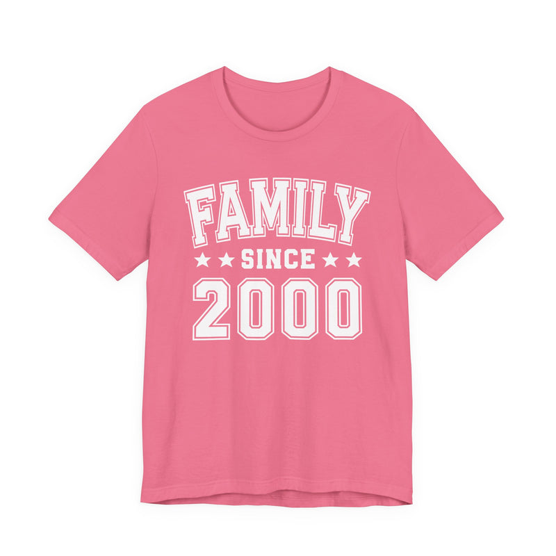 Family Since (Personalized Date) — Celebrating Family Ties T-shirt