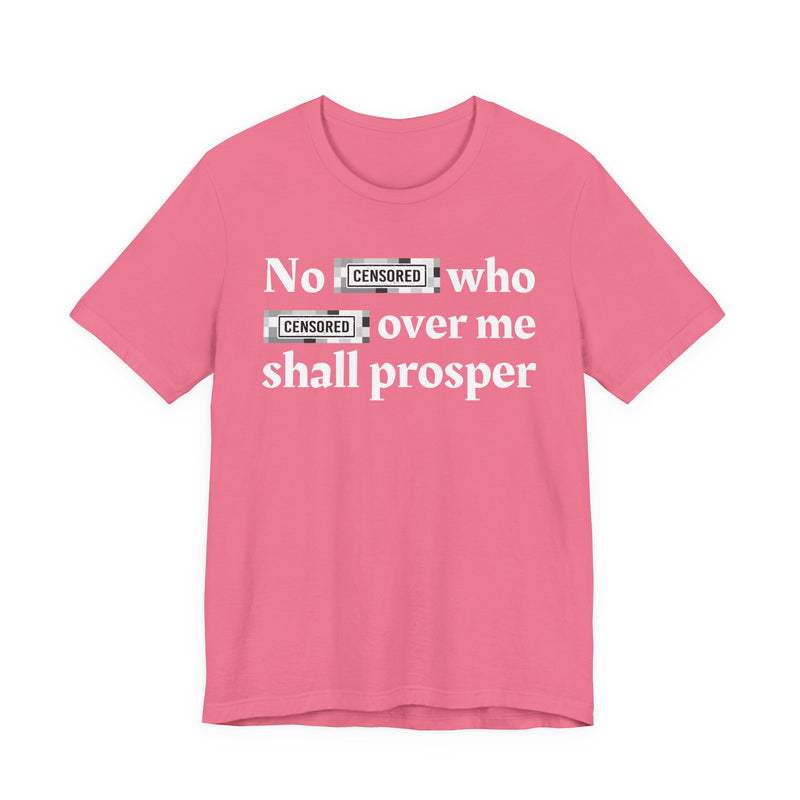 No Bitch Who Fucked Over Me Shall Prosper — T-Shirt