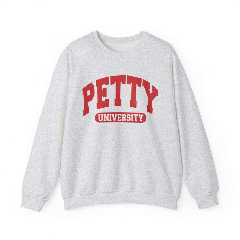 Petty University — Retro Collegiate Sweatshirt