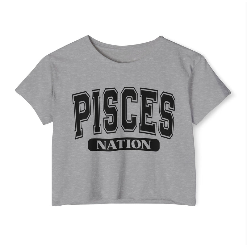 Pisces Nation — Women’s Zodiac Festival Crop Top