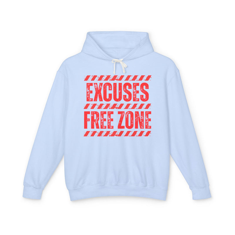 Excuses Free Zone-Hoodie