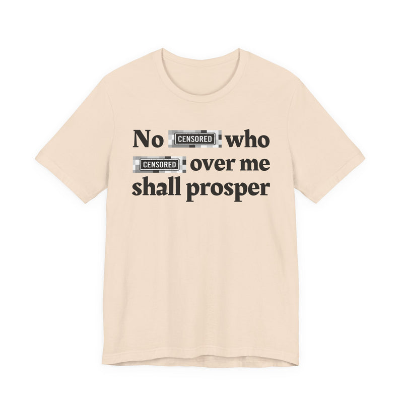 No Bitch Who Fucked Over Me Shall Prosper — T-Shirt