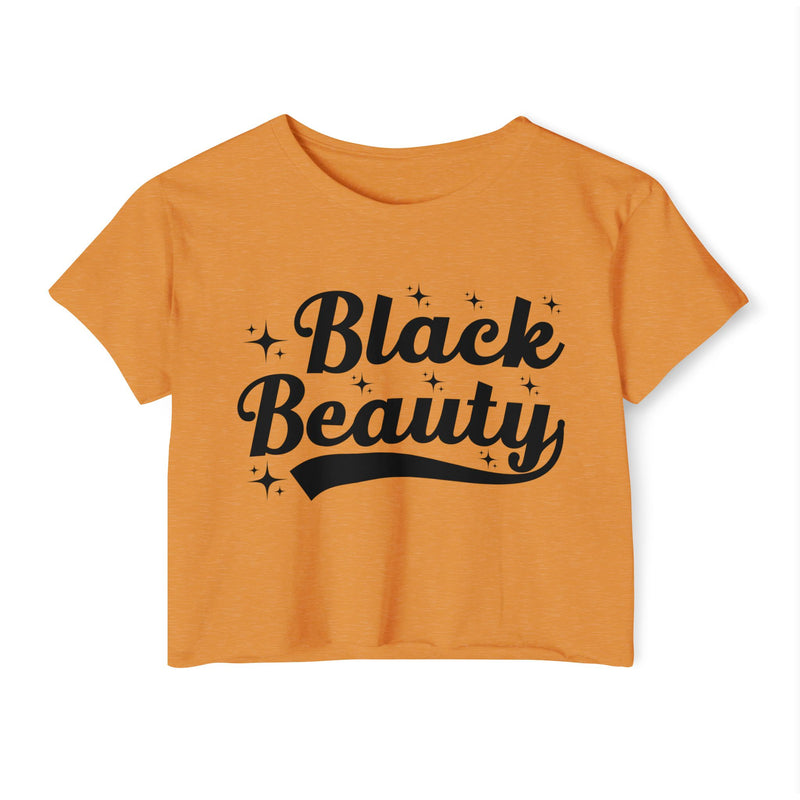 Black Beauty — Crop Top