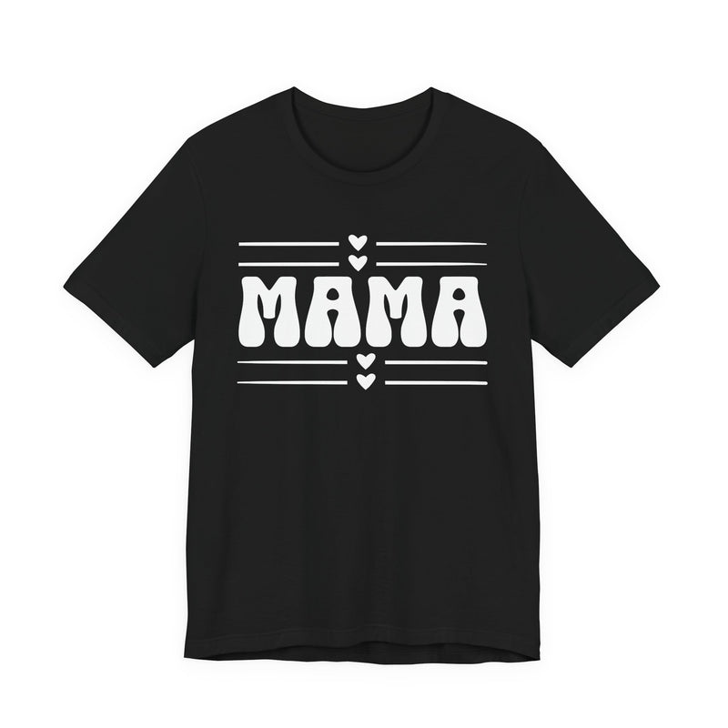 Mama Retro Heart — T-Shirt