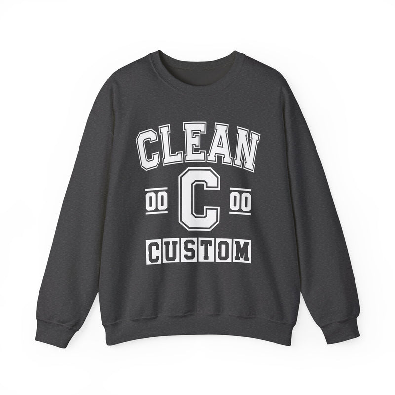 Custom Clean Varsity Sweatshirt — Customize Birthday Day/Month/Year — Customize Gemini Season/Nation