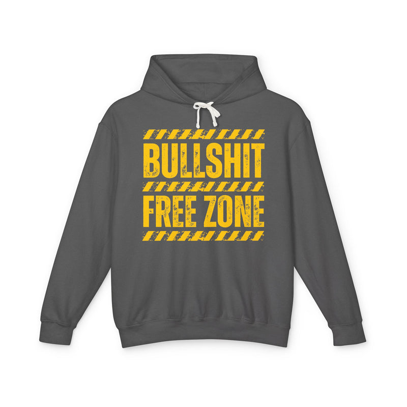 Bullshit Free Zone’ Hoodie — Funny Boundaries Hoodie
