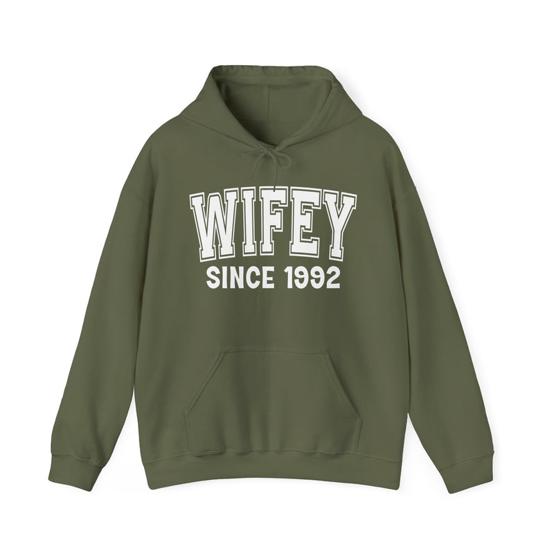 Wifey Personalization Hoodie — Add Your Special "Since Date"