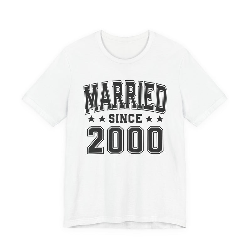 Married Since (Personalized Date) — Bride/Married T-shirt, Wedding & Anniversary Gift