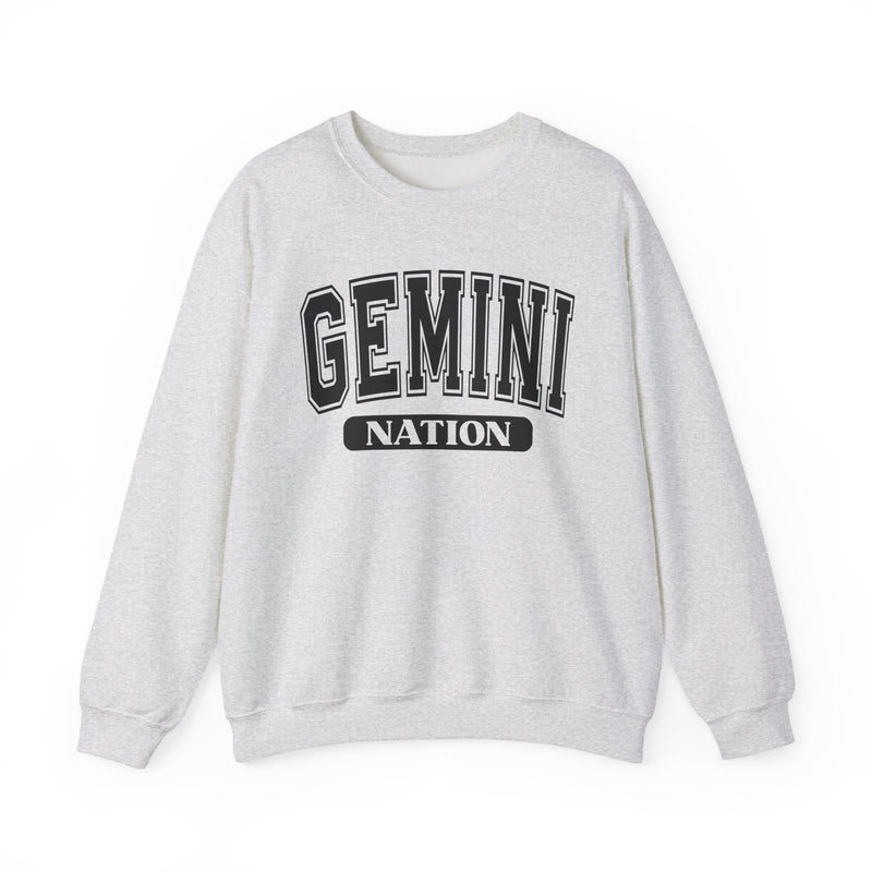 Gemini Nation — Zodiac Astrology Sweathsirt for Gemini