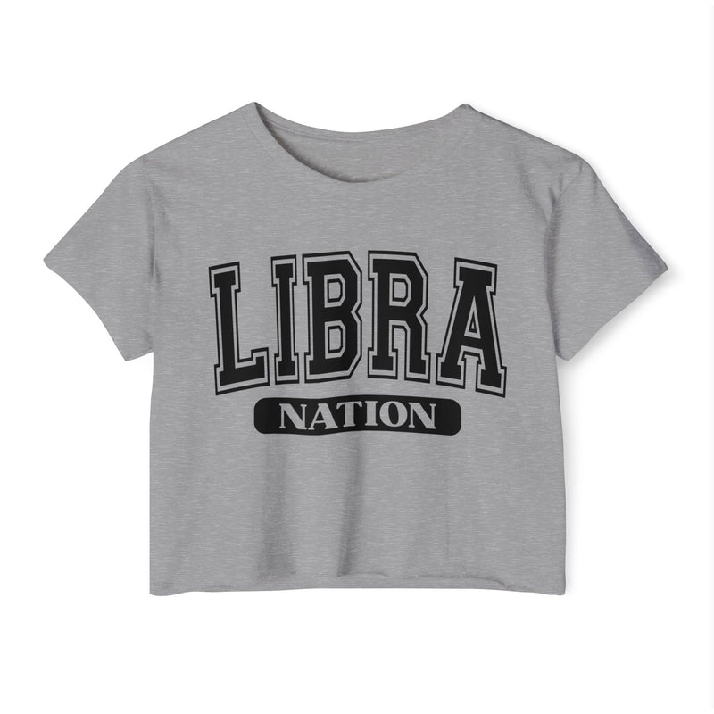 Libra Nation — Women’s Zodiac Festival Crop Top