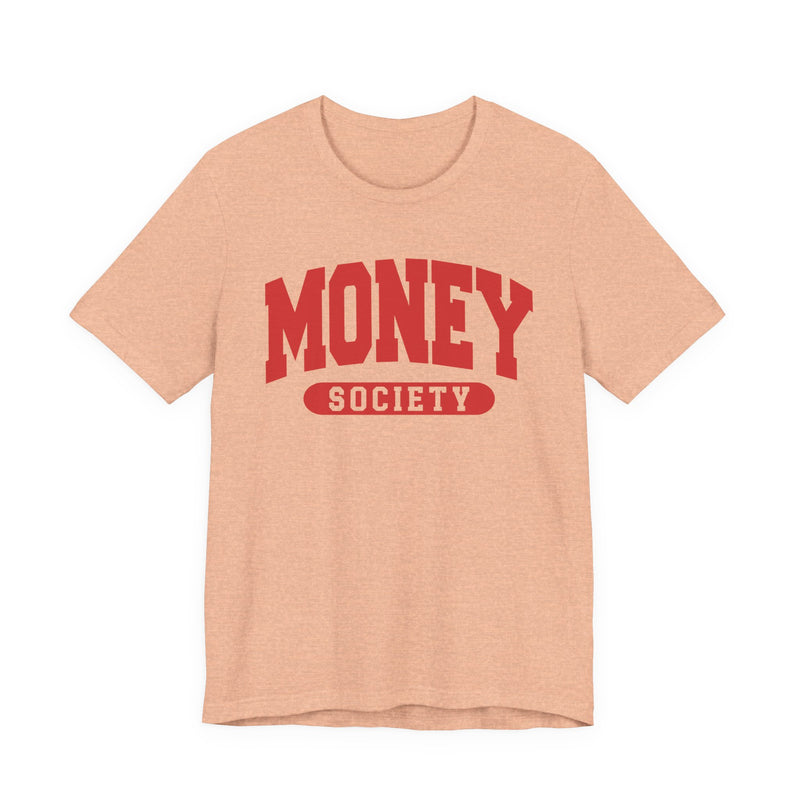Money Society — Retro Collegiate T-Shirt