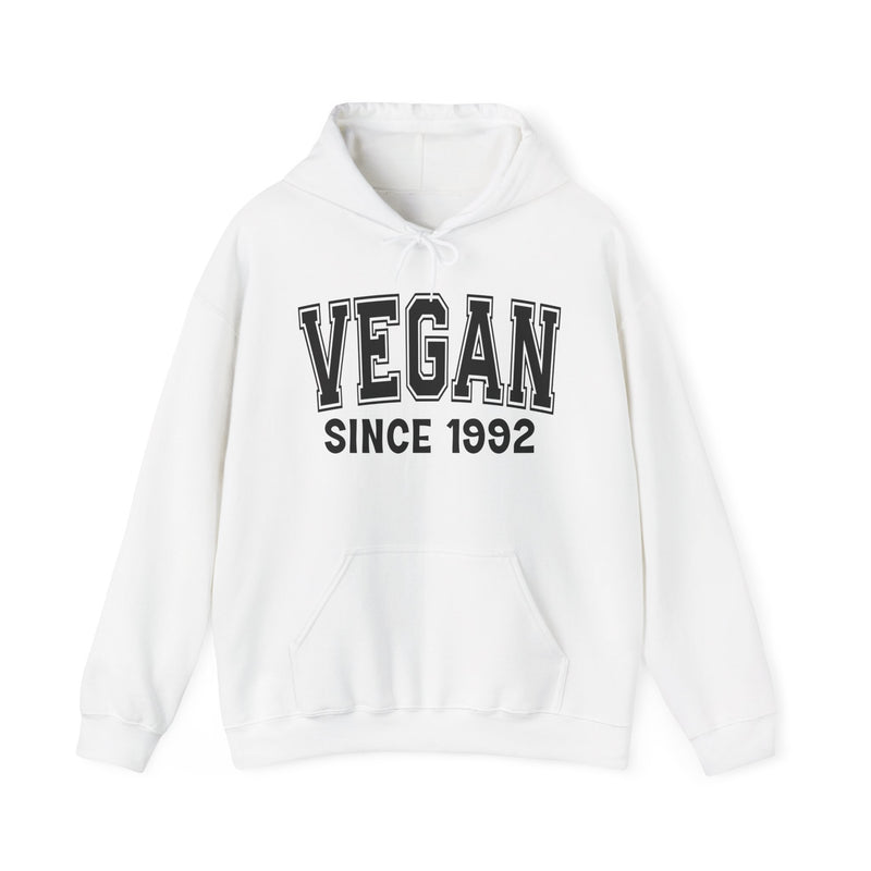 Vegan Personalization Hoodie — Add Your Special "Since Date"