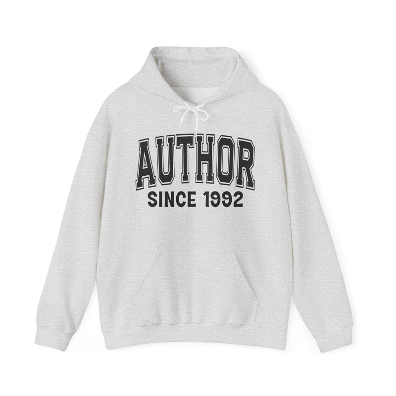 Author Personalization Hoodie — Add Your Special "Since Date"