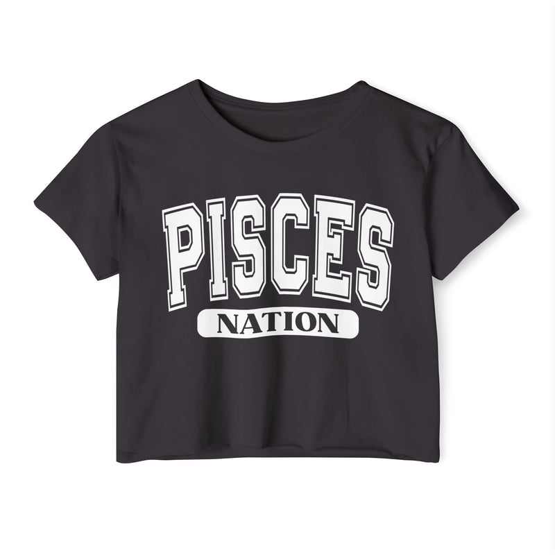 Pisces Nation — Women’s Zodiac Festival Crop Top