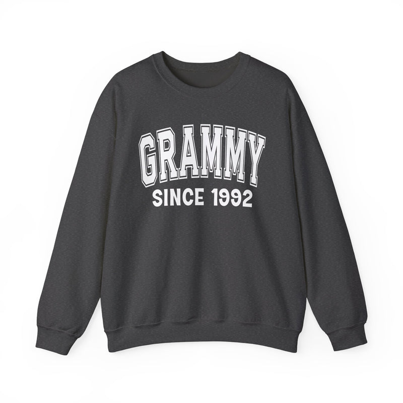 Grammy Personalization Sweatshirt — Add Your Special "Since Date"