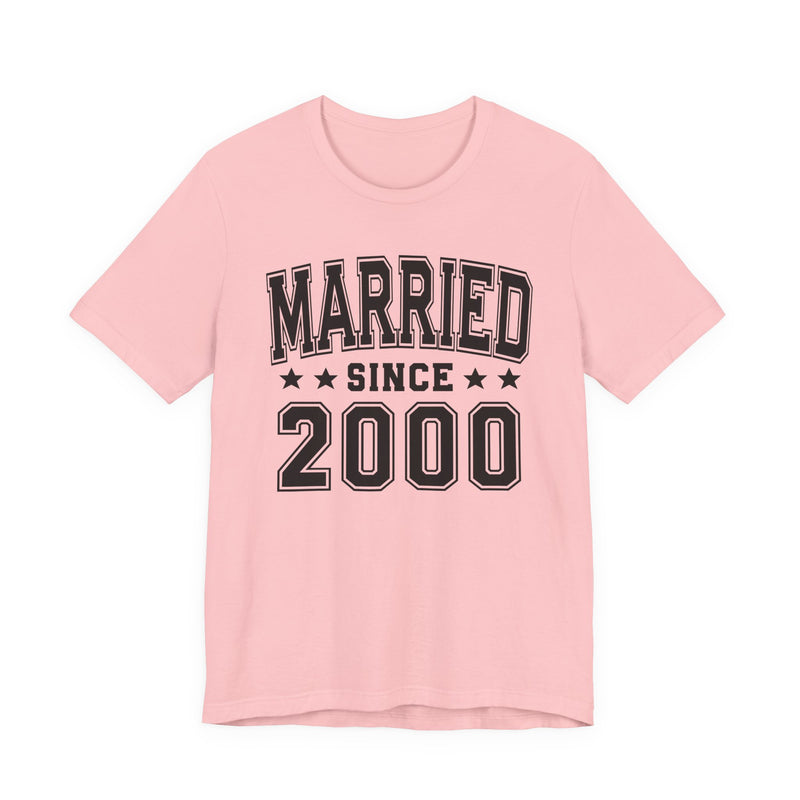 Married Since (Personalized Date) — Bride/Married T-shirt, Wedding & Anniversary Gift