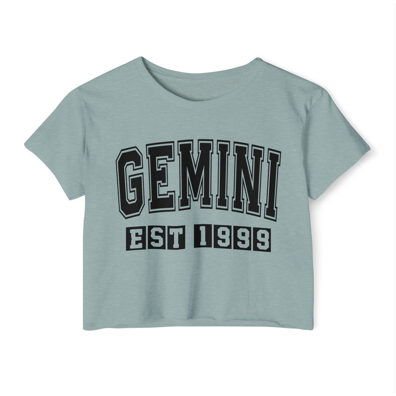 Gemini EST (YEAR) Personalization — Crop Top