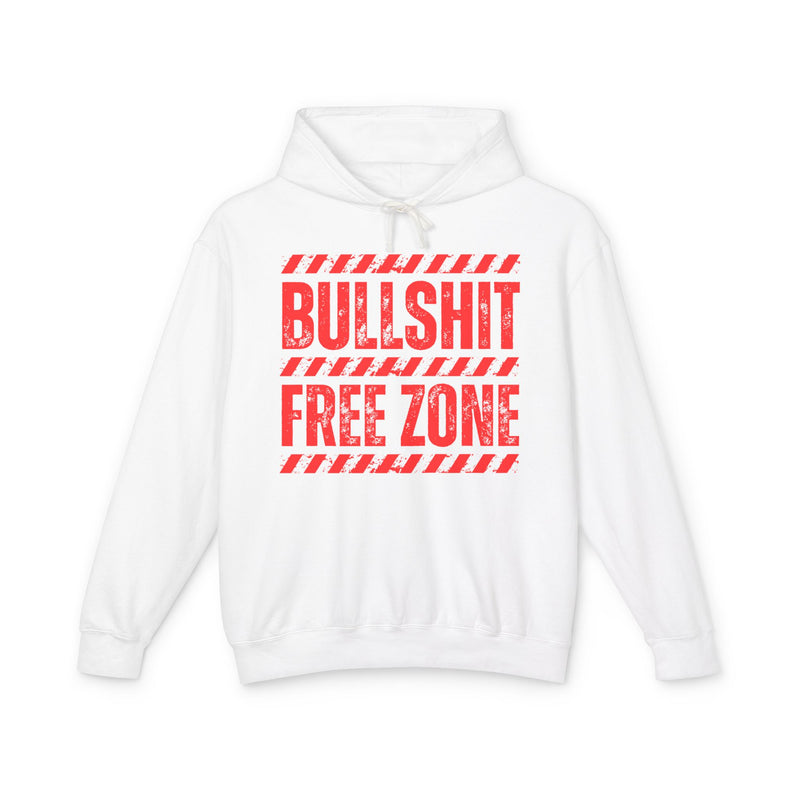 Bullshit Free Zone’ Hoodie — Funny Boundaries Hoodie