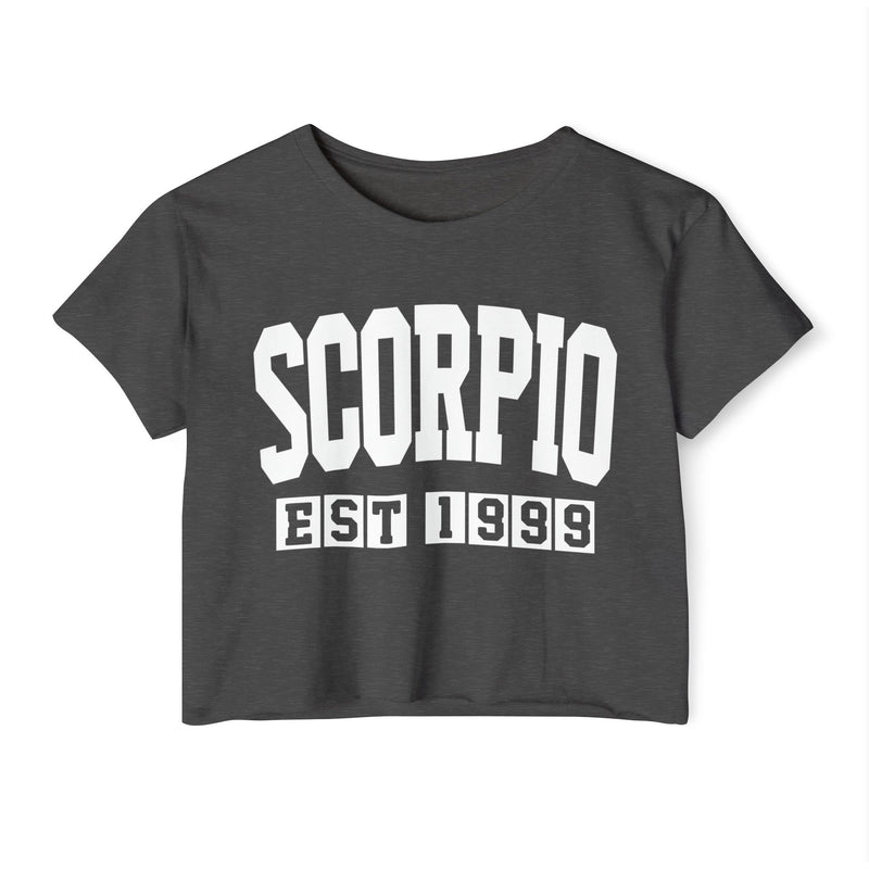 Scorpio EST (YEAR) Personalization — Crop Top