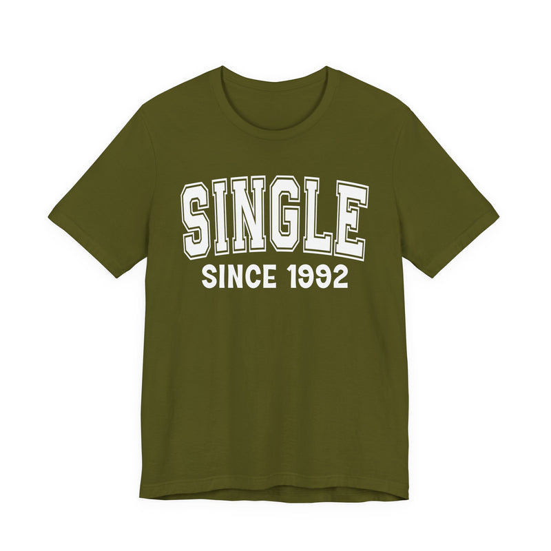 Single Personalization T-Shirt — Add Your Special "Since Date"