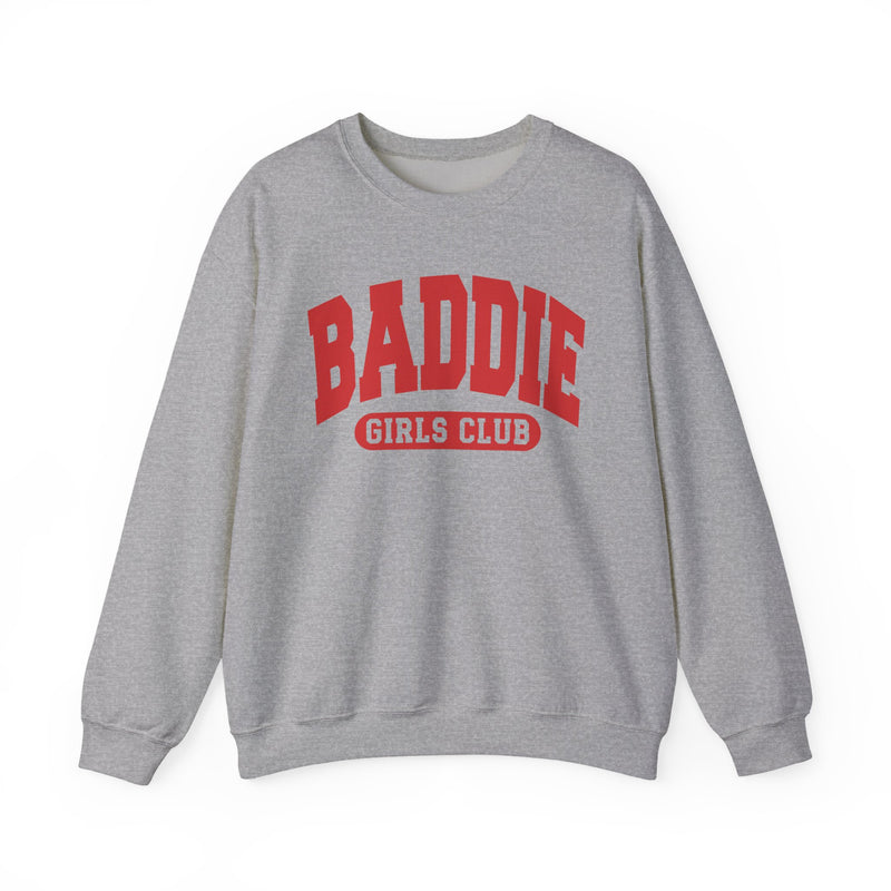 Baddie Girls Club — Retro Collegiate Sweatshirt