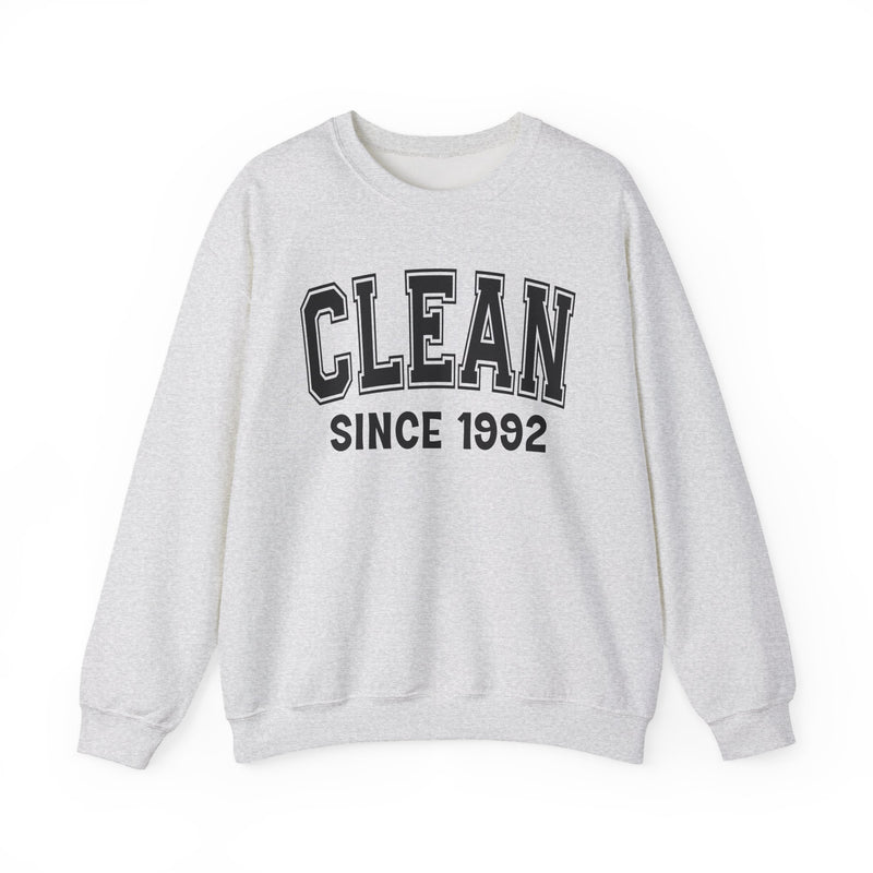 Clean Personalization Sweatshirt — Add Your Special "Since Date"