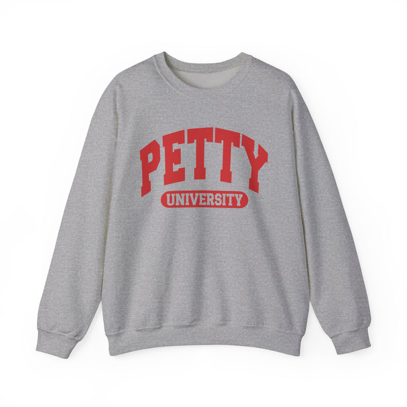 Petty University — Retro Collegiate Sweatshirt