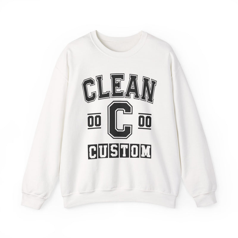 Custom Clean Varsity Sweatshirt — Customize Birthday Day/Month/Year — Customize Gemini Season/Nation