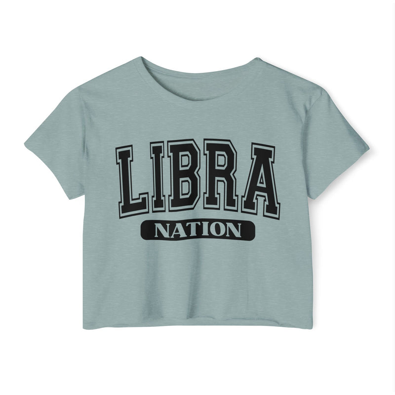 Libra Nation — Women’s Zodiac Festival Crop Top