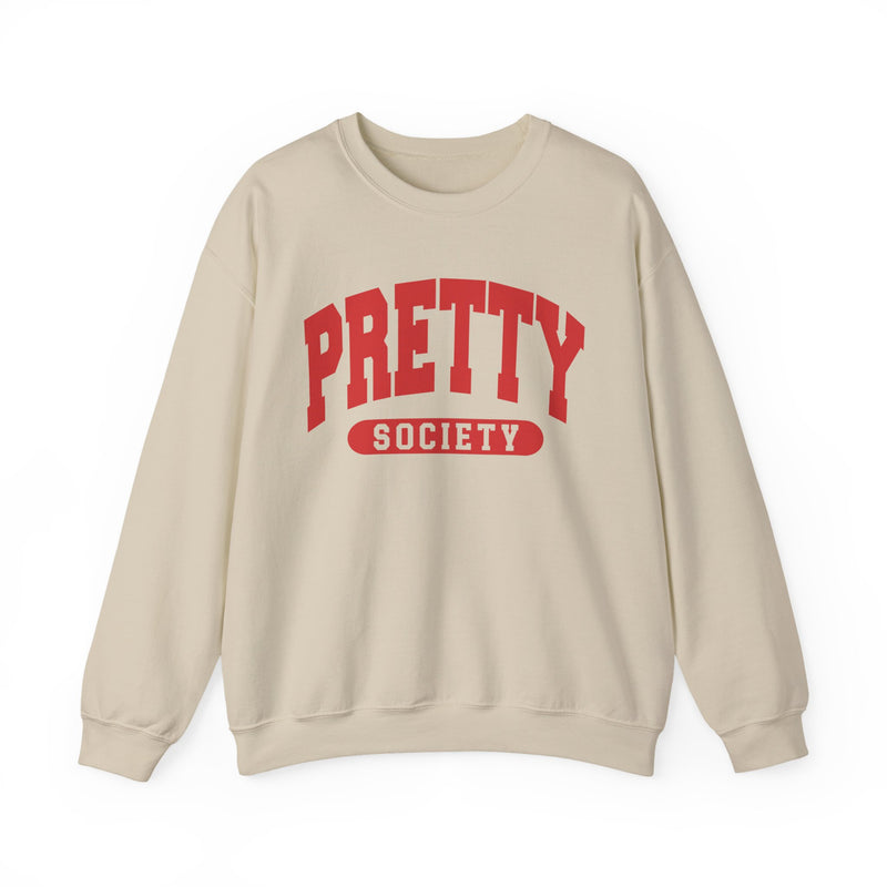 Pretty Society — Retro Collegiate Sweatshirt