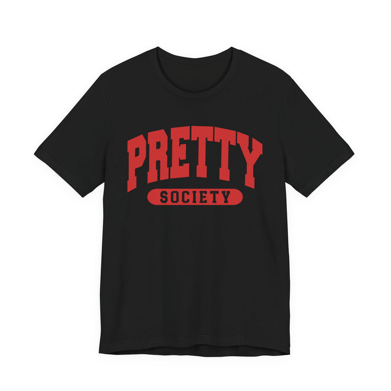 Pretty Society — Retro Collegiate T-Shirt