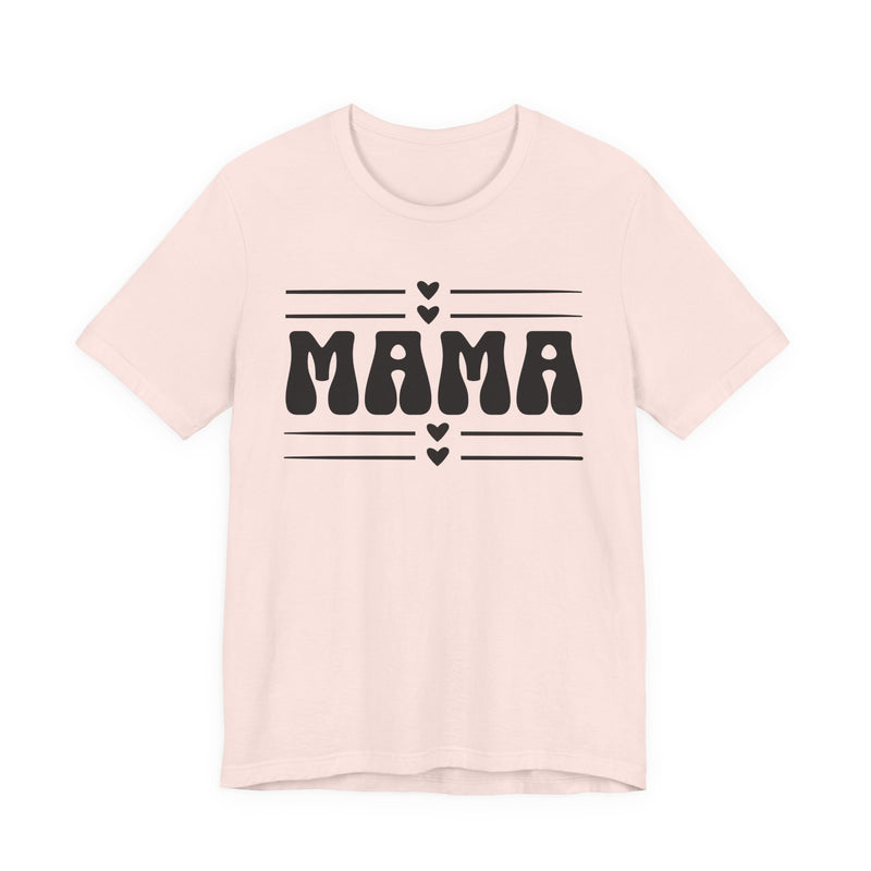 Mama Retro Heart — T-Shirt