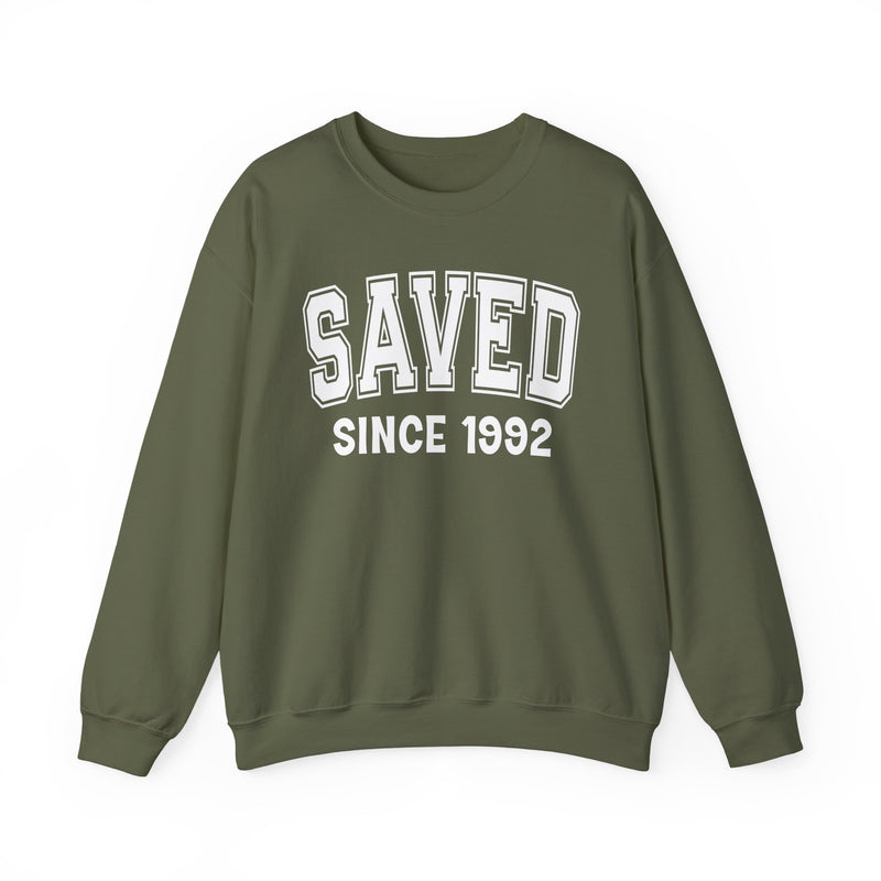 Saved Personalization Sweatshirt — Add Your Special "Since Date"