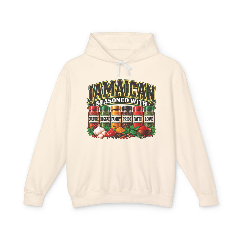 Jamaican Seasoned With Culture Reggae Family Pride Faith Love — Hoodie