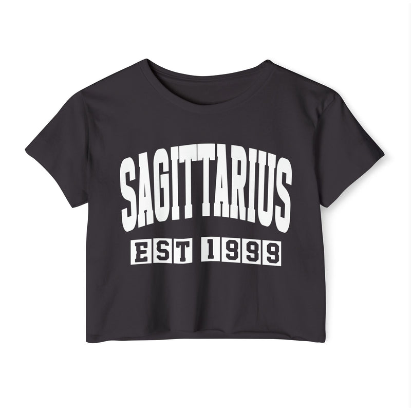 Sagittarius EST (YEAR) Personalization — Crop Top