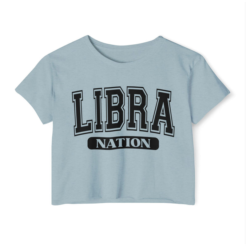 Libra Nation — Women’s Zodiac Festival Crop Top