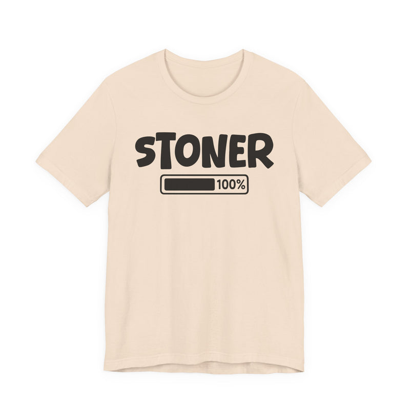 Stoner — T-Shirt – Bold Protest Graphic T-Shirt with Raised Fist