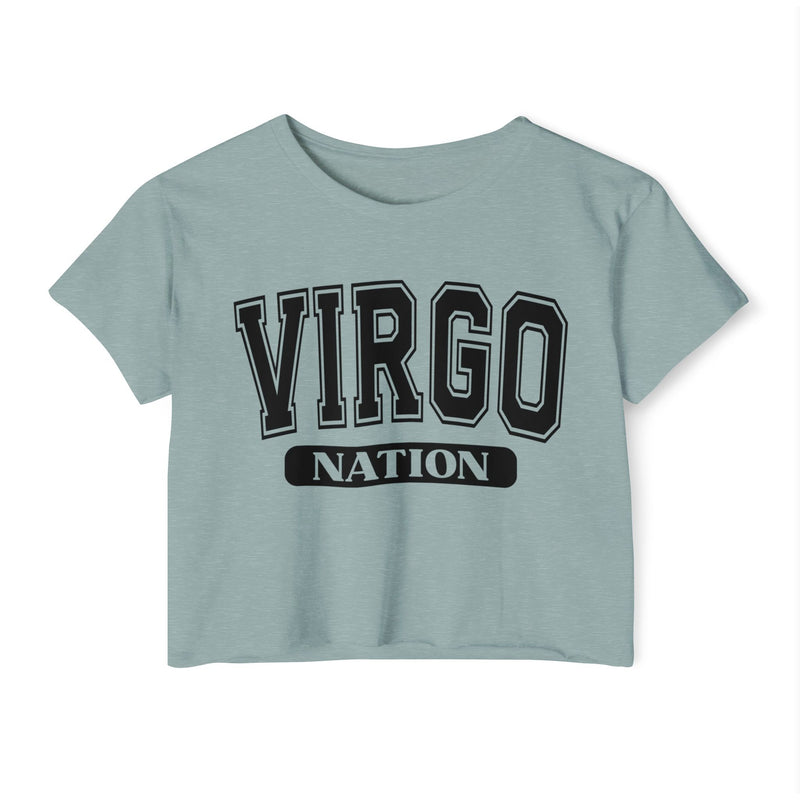 Virgo Nation — Women’s Zodiac Festival Crop Top