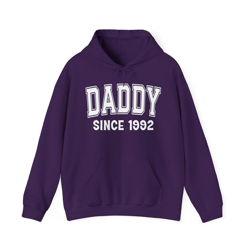 Daddy Personalization Hoodie — Add Your Special "Since Date"
