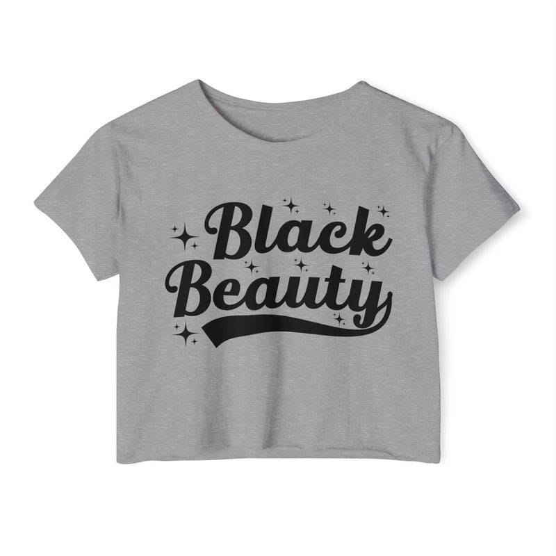Black Beauty — Crop Top