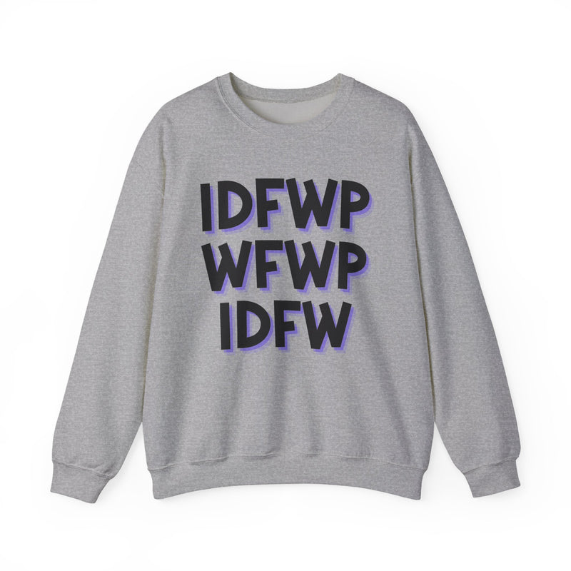 IDFWPWFWPIDFW — Sweatshirt (glitch)