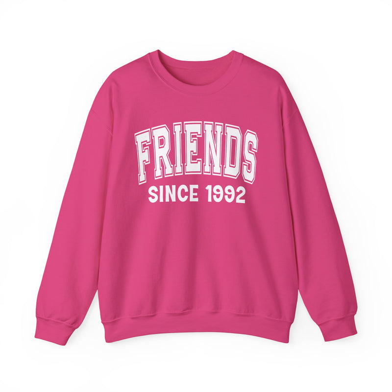 Friends Personalization Sweatshirt — Add Your Special "Since Date"