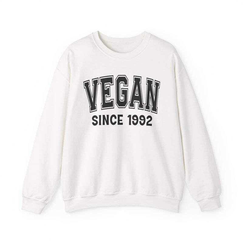 Vegan Personalization Sweatshirt — Add Your Special "Since Date"