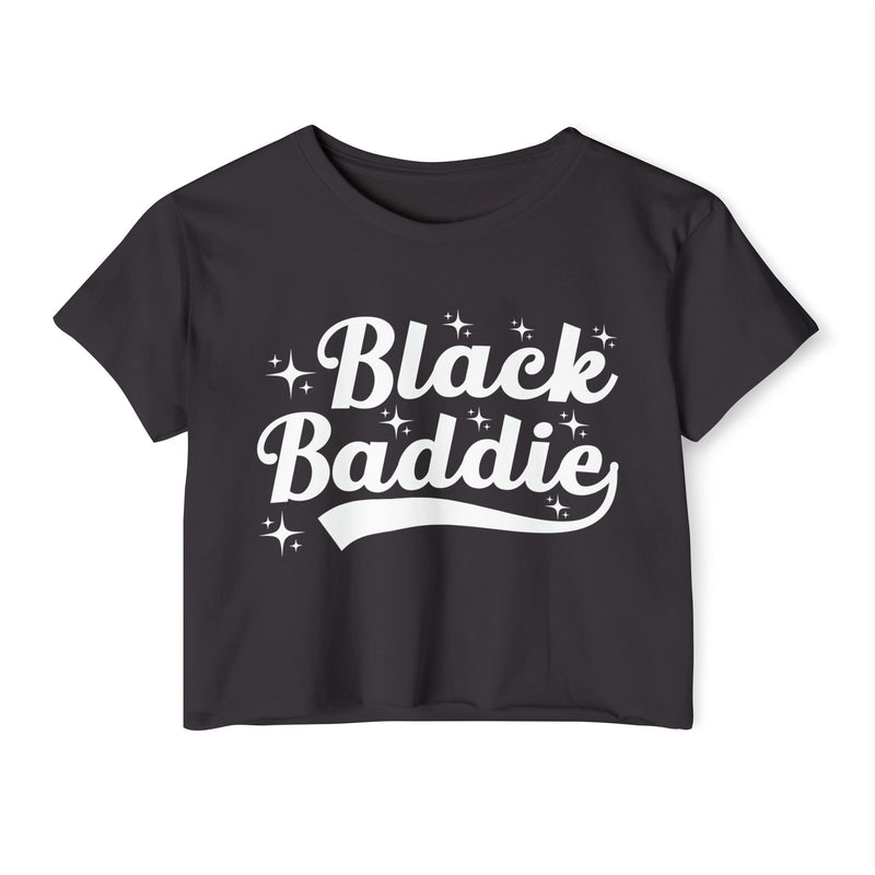 Black Baddie — Crop Top