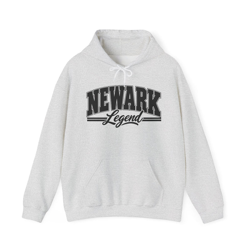 Hoodie with lettering reading Newark Legend, gallery image 3.
