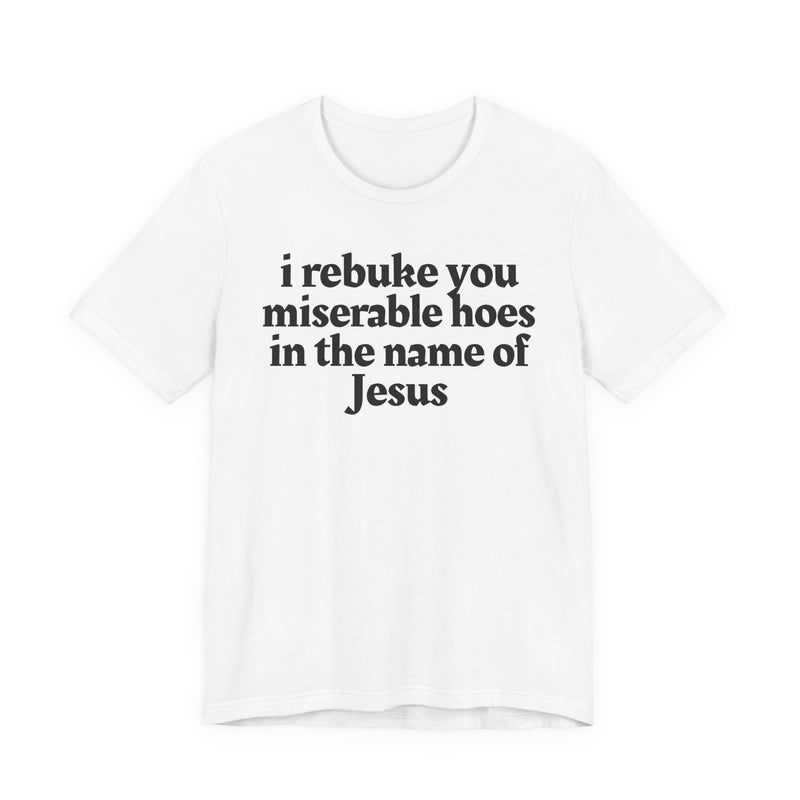 I Rebuke You Miserable Hoes In The Name Of Jesus