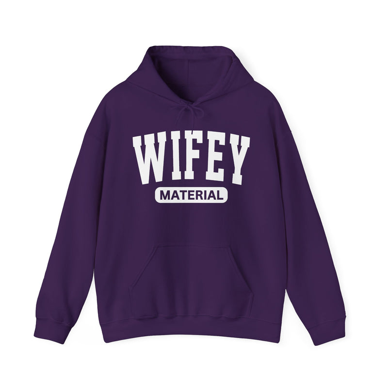 Wifey Material-Marriage Goals Statement Hoodie